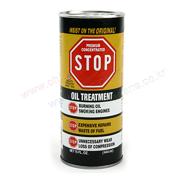 STOP Oil Treatment 스탑오일 엔진오일첨가제 트리트먼트 444ml (1개/1박스24개) -PPI-